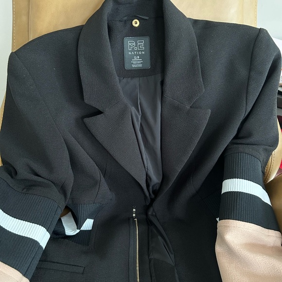 P.E Nation Elevation Black Jacket/Blazer Size S/P - Picture 3 of 14